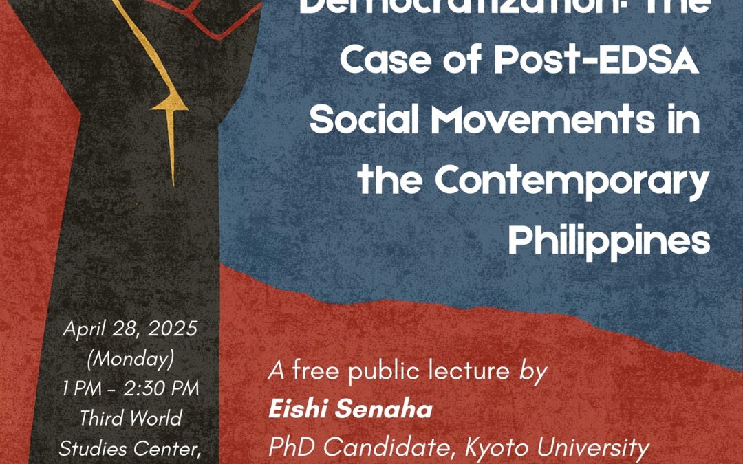 Coalition Politics and Democratization: The Case of Post-EDSA Social Movements in the Contemporary Philippines