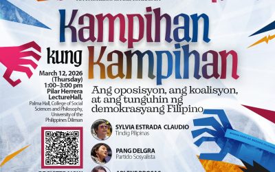 Kampihan Kung Kampihan: Ang Oposisyon, ang Koalisyon, at ang mga Tunguhin ng Demokrasyang Filipino