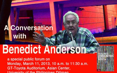 A Conversation with Benedict Anderson