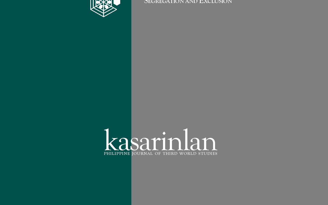 Vol. 35–36: Segregation and Exclusion