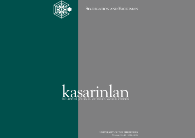 Vol. 35–36: Segregation and Exclusion