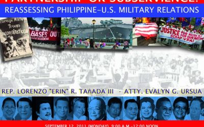 Partnership or Subservience? Reassessing Philippine-U.S. Military Relations