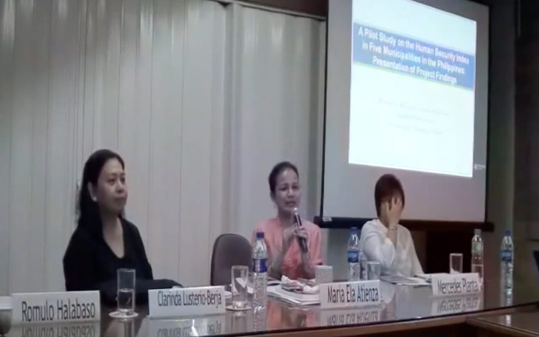 Presentation of the Philippine HSI Study